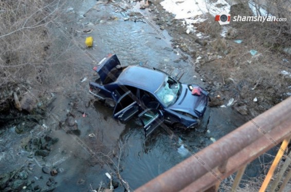 Ավտովթար Լոռու մարզում. Mercedes-ը հայտնվել է Տանձուտ գետում, կան տուժածներ. shamshyan.com