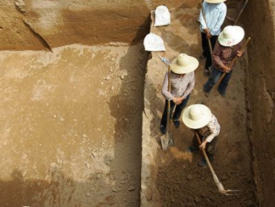 Հնագետները Չինաստանում լաքապատ դագաղ են հայտնաբերել առասպելական չորս էակների պատկերմամբ