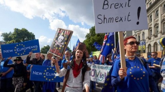 Британия под знаком Brexit: фунт и риск развода с ЕС без соглашения выросли