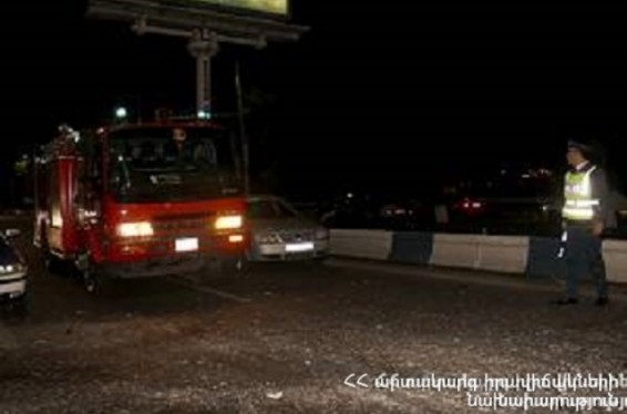 Երևան-Մեղրի Մ-2 ավտոճանապարհին ավտոմեքենան դուրս է եկել երթևեկելի գոտուց և գլորվել ձորը. տուժածներ չկան