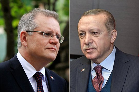 Ավստրալիայի վարչապետը Էրդողանի հայտարարության պատճառով հրավիրել է Թուրքիայի դեսպանին
