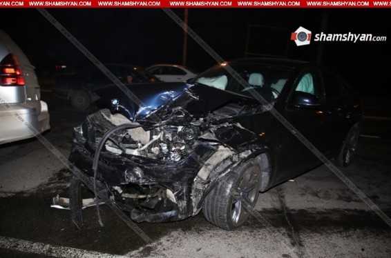 Բացառիկ տեսանյութ Թբիլիսյան խճուղում BMW X6-ի ու Lexus-ի բախումից. Shamshyan.com