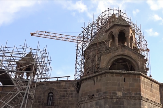 «Տաշիր» բարեգործական հիմնադրամի կողմից վերակառուցվել է Մայր Աթոռի վեհարանը