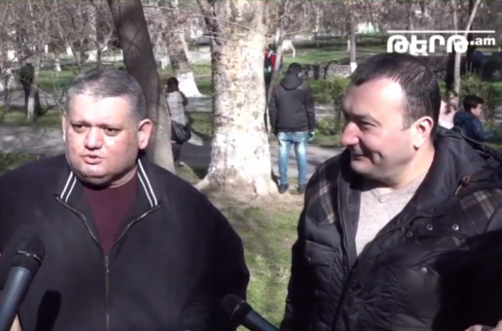 Ընդդիմության և իշխանության համատեղ աշխատանքը լավ պտուղներ է տալու. Վահե Էնֆիաջյանը և Գոռ Գևորգյանը ծառ տնկեցին
