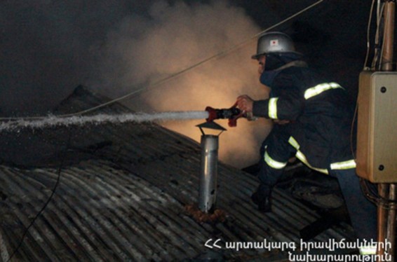 Նորատուս գյուղի ռեստորանային համալիրի շոգեբաղնիքում հրդեհ է բռնկվել