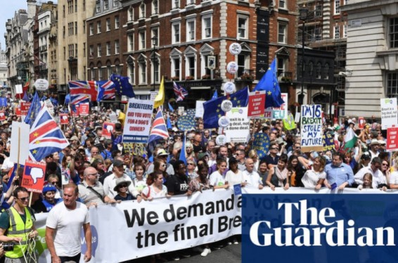 Մեծ Բրիտանիայում ավելի քան 5 մլն մարդ ստորագրել է «Բրեքզիթ»-ից հրաժարվելու խնդրագիրը
