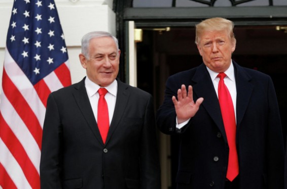 Թրամփը ստորագրել է Գոլանի բարձունքներն իսրայելական տարածք ճանաչող հռչակագիրը