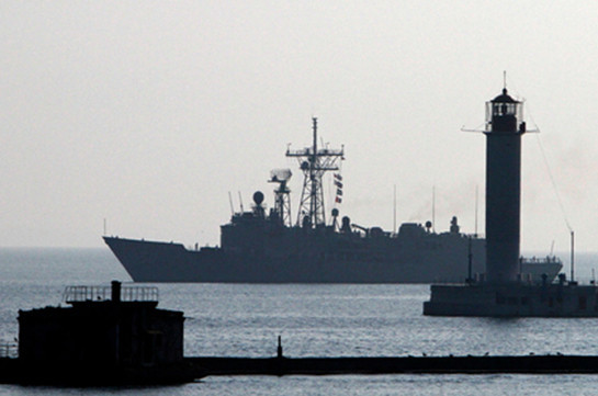 Սև ծովում ՆԱՏՕ-ի նավերը հայտնվել են տեսանյութում