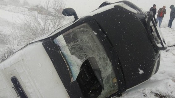 Ապարան-Երևան ավտոճանապարհի ՃՏՊ-ից տուժած կա. ԱԻՆ