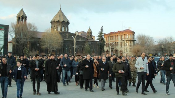 Մոմավառություն Գյումրիում
