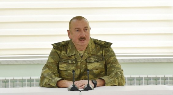 Алиев заявил, что «война с Арменией еще не завершена»