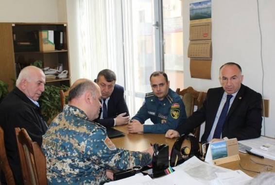 МЧС Армении организовало штабные учения в Министерстве охраны природы и ЦИК
