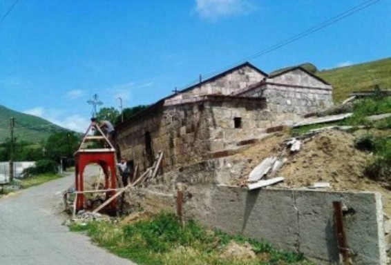 Գուգարաց թեմի Բազում համայնքը շուտով կունենա վերանորոգված եկեղեցի