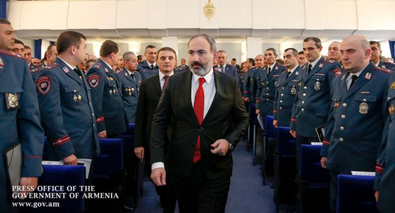 Пашинян о повышении зарплат полицейским
