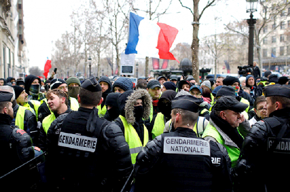 Փարիզի կենտրոնում ցուցարարների ու ոստիկանության միջև բախումներ են ընթանում. կան ձերբակալվածներ