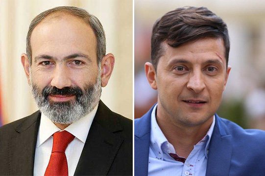 Նիկոլ Փաշինյանը շնորհավորել է Վլադիմիր Զելենսկիին Ուկրաինայի նախագահական ընտրություններում հաղթանակի առթիվ