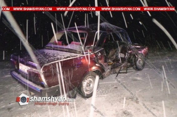 Խոշոր ավտովթար՝ Գեղարքունիքի մարզում. կա 1 զոհ և 2 վիրավոր. Shamshyan.com