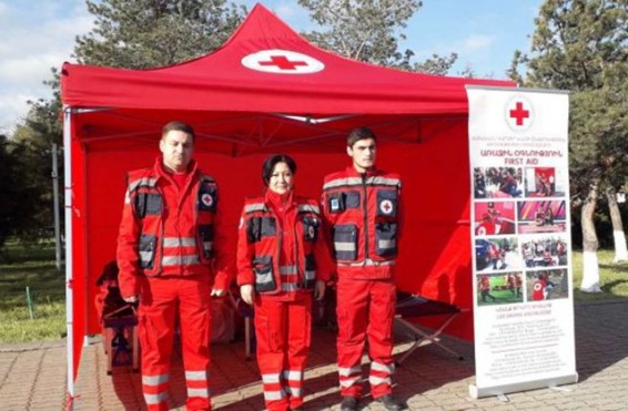 Այսօր Ծիծեռնակաբերդի հուշահամալիրի տարածքում կգործի Հայկական Կարմիր խաչի ընկերության Առաջին օգնության տաղավարը