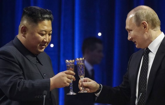 Путин на приеме в честь Ким Чен Ына предложил тост за укрепление дружбы между РФ и КНДР
