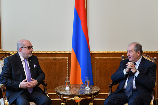 Արմեն Սարգսյանը հանդիպել է ՀՄԸՄ պատվիրակության հետ