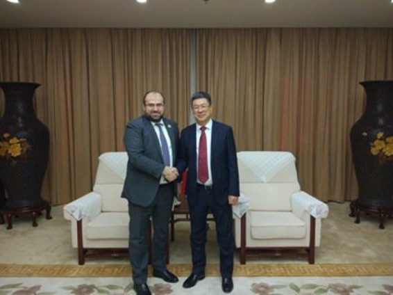 Էրիկ Գրիգորյանը Չինաստանում «Կանաչ Մետաքսի ճանապարհ» համաժողովին հանդես է եկել ելույթով