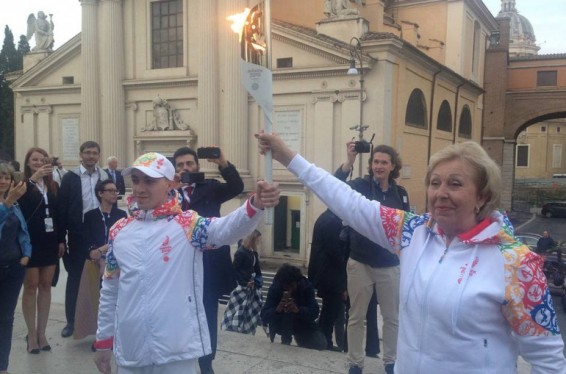 Երկրորդ եվրոպական խաղերի կրակը հանդիսավորությամբ վառվել է Հռոմում