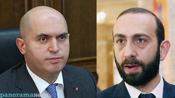 Армен Ашотян: Я доволен итогами встречи со спикером парламента Армении Араратом Мирзояном