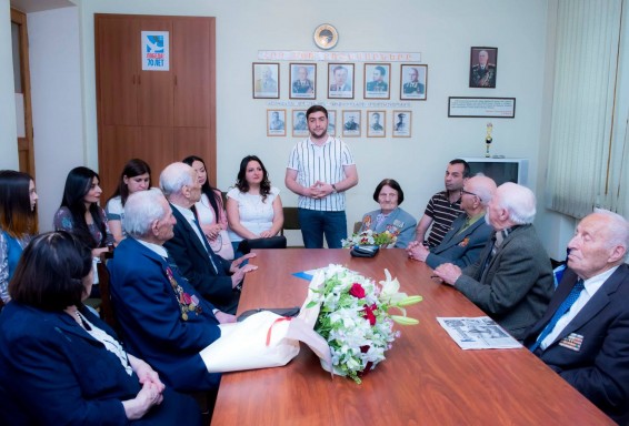 Երիտասարդ սերունդն այսօր գնահատում է Հայրենական մեծ պատերազմի հերոսներին և իրենց կատարած սխրանքը. ՀԱՍԱԿ