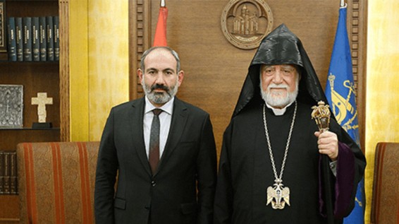 Փաշինյան. Հենց նոր հեռախոսազրույց ունեցա Մեծի Տանն Կիլիկիո կաթողիկոս Արամ Ա-ի հետ