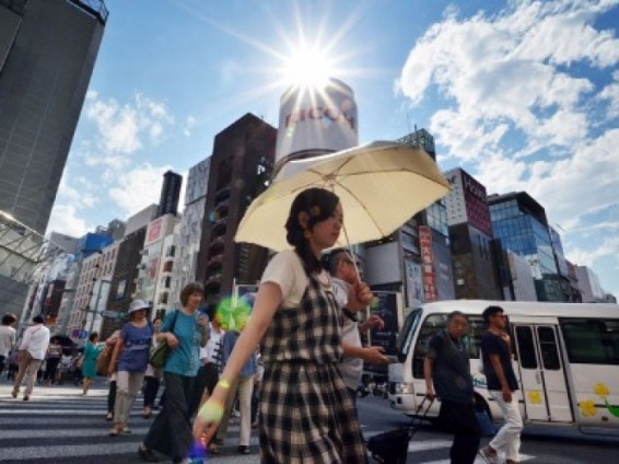 Ճապոնիայում շոգի պատճառով 700 մարդ է հոսպիտալացվել