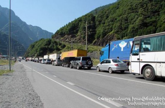 Լարսի ավտոճանապարհը բաց կլինի այսօր ժամը 06.00-20.00