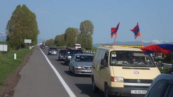 Մեկնարկել է Սասնա Ծռերի միասնության ավտոերթը՝ Արցախ