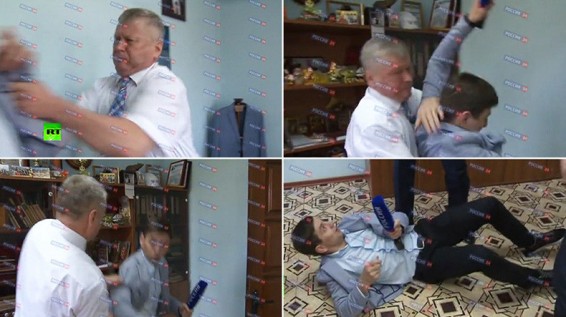 «Քո գործը չէ». պաշտոնյան լրագրողին գետնին է տապալել՝ սուր հարցի պատճառով