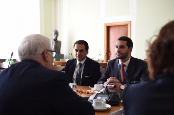 Ռուբեն Ռուբինյանը Վարշավայում հանդիպել է Հայաստանի հետ Լեհաստանի խորհրդարանական բարեկամության խմբի ղեկավարի հետ