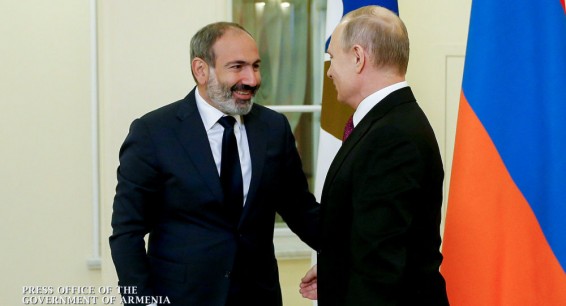 Путин и Пашинян не обсуждали на встрече карабахское урегулирование – Песков