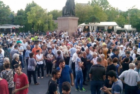 Ազատության հրապարակում մեկնարկել է հավաքը