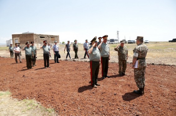 ԱՊՀ անդամ պետությունների պաշտպանության նախարարությունների ներկայացուցիչները հետևել են ՀՀ ԶՈւ ստորաբաժանումների վարժանքներին