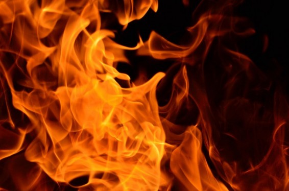 Նորագյուղի ճանապարհին կիսակառույց տնակ է այրվել