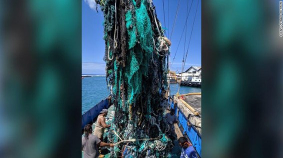 Բնապահպանները Խաղաղ օվկիանոսից հանել են ավելի քան 40 տոննա աղբ