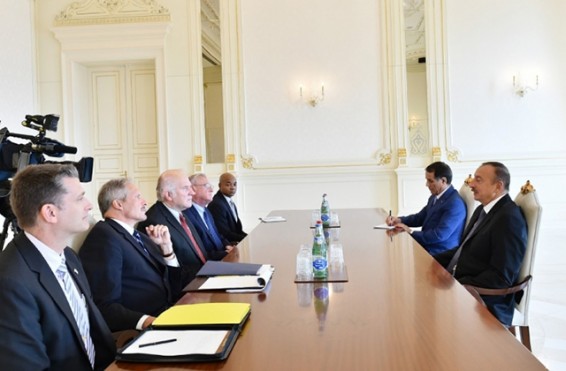 Ալիևն ընդունել է ԱՄՆ Կոնգրեսի ներկայացուցիչ Սթիվ Շաբոտին