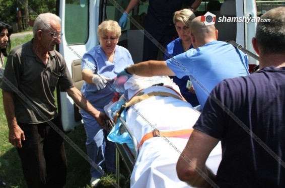 Լոռու մարզում Volkswagen-ը բախվել է բետոնե հենապատին. կան վիրավորներ. 8 ամսական չծնված երեխան մահացել է. Shamshyan.com