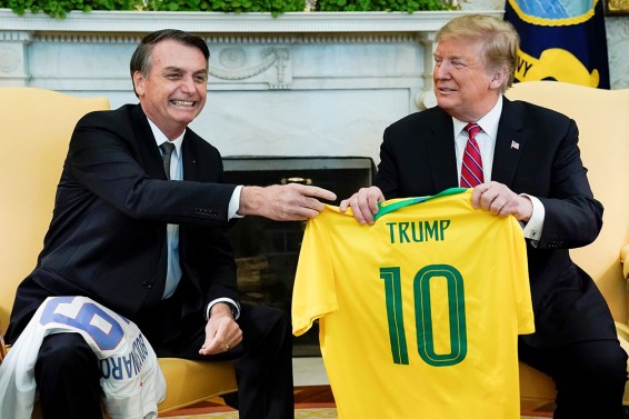 Բրազիլիայի նախագահը կատակել է Թրամփին սիրահարված լինելու մասին