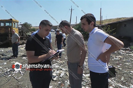 Երևանում տրակտորը ջրատարից կուտակված աղբը դուրս բերելիս դի է հայտնաբերել