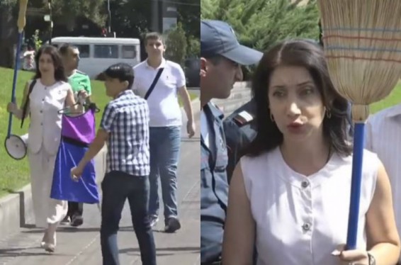 Հայկ Մարությանը մեր հարցերին չի պատասխանում, ջայլամի քաղաքականություն է վարում ու կեղծ քրեական գործ է «կարում». Սոնա Աղեկյանը՝ բողոքի ակցիային
