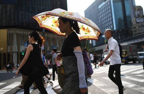 Ճապոնիայում մեկ շաբաթում 57 մարդ է մահացել տապի պատճառով