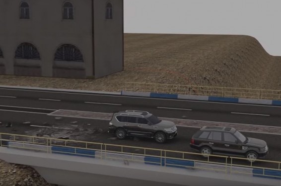 ՔԿ-ն հրապարակել է Երևան-Սևան ճանապարհին պայթյունի 3 D մոդելավորումը