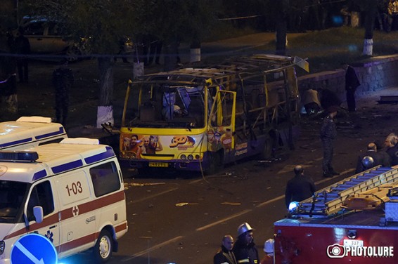 Պայթած ավտոբուսում հայտնաբերվել են «Տրոտիլ» տեսակի պայթուցիկ նյութի տարրեր. նոր մանրամասներ