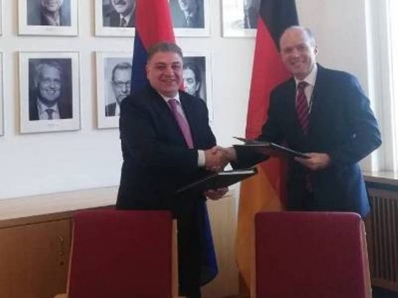 Գերմանիայի ԱԳՆ-ում ստորագրվել է Ռեադմիսիայի մասին ՀՀ-ԵՄ համաձայնագրի արձանագրությունը