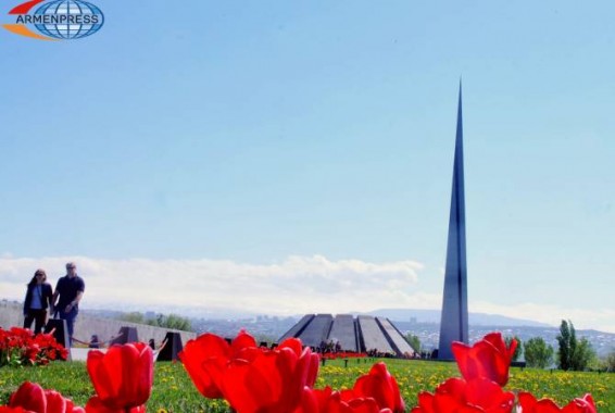 Мемориальный комплекс Цицернакаберд включен в карту памятников, посвященных геноцидам