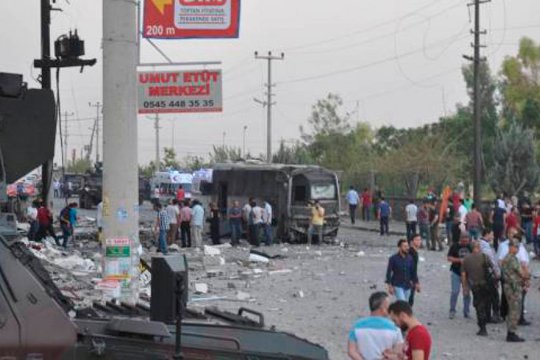 Դիարբեքիրի նահանգում ուժգին պայթյուն է որոտացել. կան մեծ թվով վիրավորներ